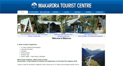 Desktop Screenshot of makarora.co.nz