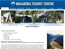 Tablet Screenshot of makarora.co.nz